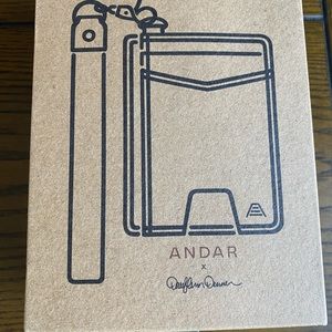 Andar Denner wallet. Color Cove. Brand new never used!